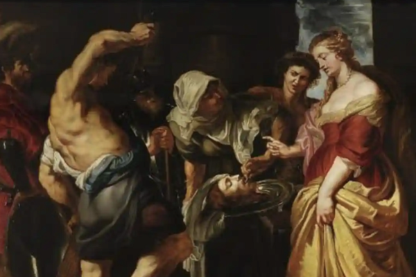 Картина Рубенса "Саломея з відрубаною головою Іоанна Хрестителя"